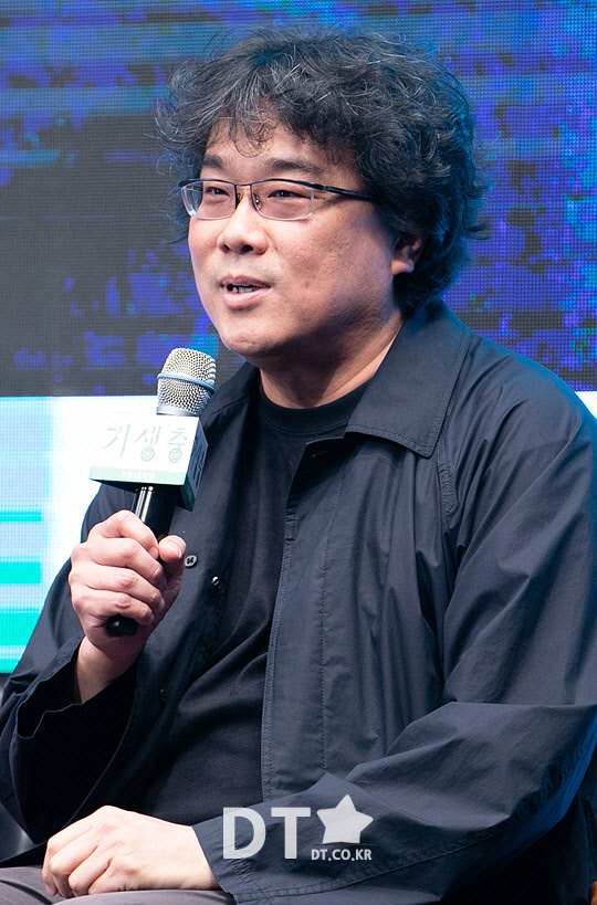 봉준호 수상소감 화제(사진=박동욱 기자)